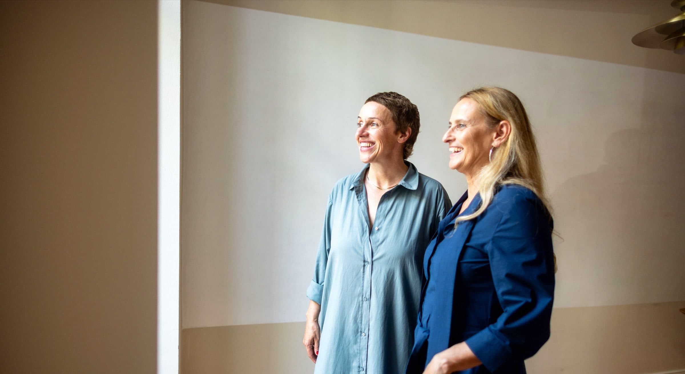 Heike Kuhl und Martina Engel-Fürstberger in ihren Coaching-Räumen